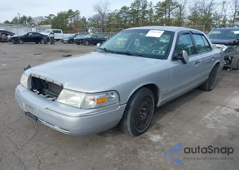 2003 Mercury Grand Marquis Gs из США, поврежденный, VIN 2MEFM74W93X660466